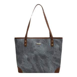 时尚休闲大容量托特包女新款2025大包包高级感小众通勤包潮单肩包