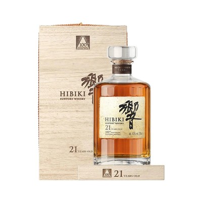【指南针】响21年百年匠心臻选日本调和型威士忌正品行货酒hibiki