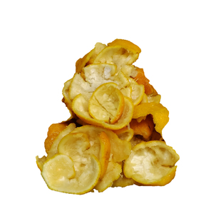 冷冻金盆柚香柚皮大块皮YUZU日本香柚1KG日料餐饮甜品烘焙原料