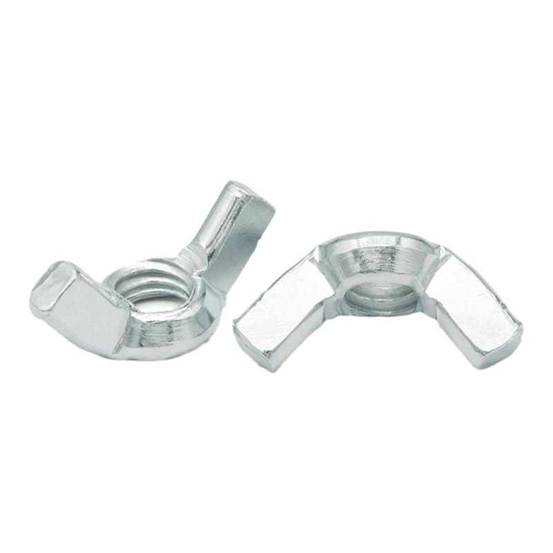 国标镀锌蝶形螺母羊角螺丝帽元宝手拧蝴蝶型螺帽M3M4M5M6M8M10M12