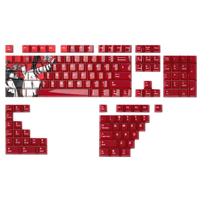 武见妙双拼透光键帽PBT材质原厂