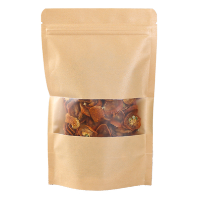 牛皮纸袋自封袋密封红枣茶叶
