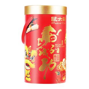 零食大礼包坚果礼盒年货年会抱富桶过年礼品新年元旦送礼