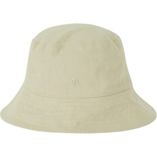 【折扣】Nanushka 女刺绣棉质帆布海岛度假渔夫帽