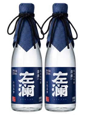 （下单拍2瓶）左澜四割五分日式清酒洋酒发酵酒纯米大吟酿235ml