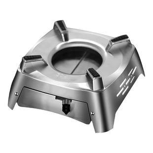 固体酒精炉小火锅家用加厚304不锈钢干锅锅具酒精锅小型炉子锅仔