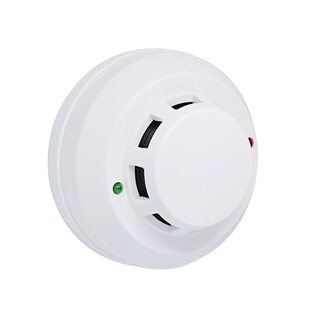 吸顶式烟雾浓度温湿度传感器MODBUS工业级RS485烟感温湿度变送器