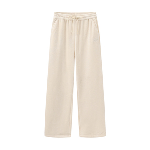 回力1927女士卫裤秋冬新款百搭刺绣加绒保暖长裤