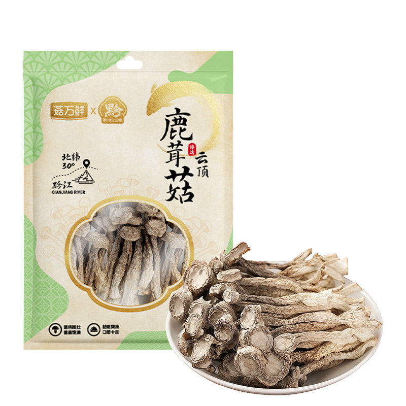 菇万鲜鹿茸菇干货精选福建鹿茸菌