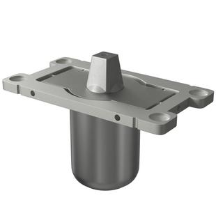 气动玻璃门天地轴木门小地弹簧90定位360度旋转门中轴偏轴门五金