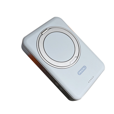 可上飞机360旋转支架无线充电宝