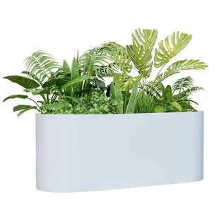 户外铁艺售楼部花箱组合商业街花池花槽成品金属隔断花坛围栏简约