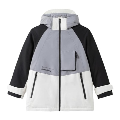 巴拉巴拉儿童羽绒服中长款外套厚