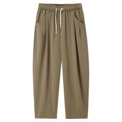 商场同款流石男装天丝经典弯刀裤