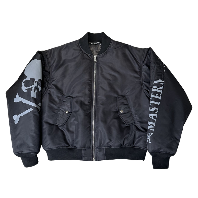 MASTERMIND 冬季新品空军飞行员夹克男女加棉加厚棒球服棉衣外套