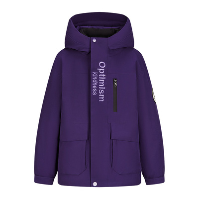 雪中飞kids儿童羽绒服男女童短款