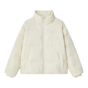 PONY波尼1972新品女子羽绒服白鸭绒蓬松轻薄舒适保暖243W2OF30