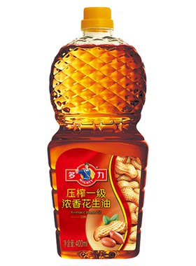 多力浓香压榨一级花生油400ml