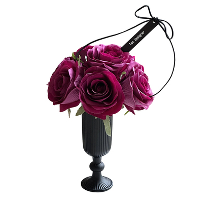 法式轻奢玫瑰仿真花客厅摆件