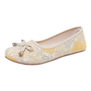 老北京布鞋女鞋官方旗舰店正品女士2026新款夏季软底女款妈妈鞋子