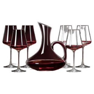 红酒杯套装家用醒酒器轻奢高级感水晶高脚高端2025年新款酒具一套