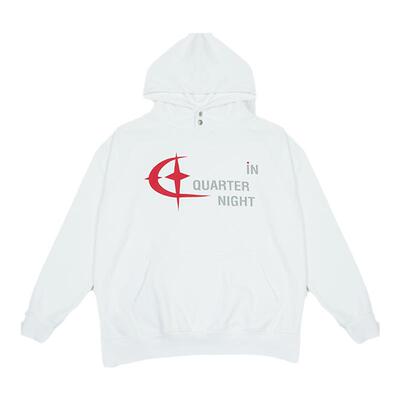 新款星月做旧连帽卫衣