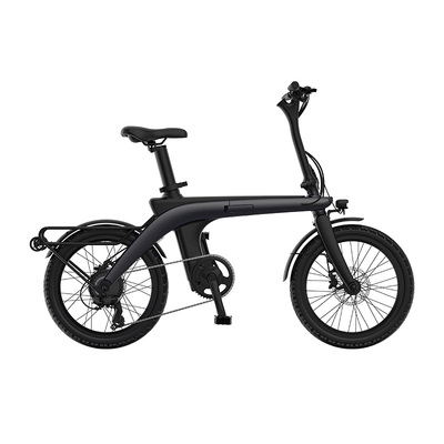 WOWCAT C1 黑色电助力自行车超轻折叠车新款ebike城市通勤公路车