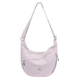 慵懒可颂包斜挎包女2025新款大容量女包单肩帆布包轻便旅行饺子包