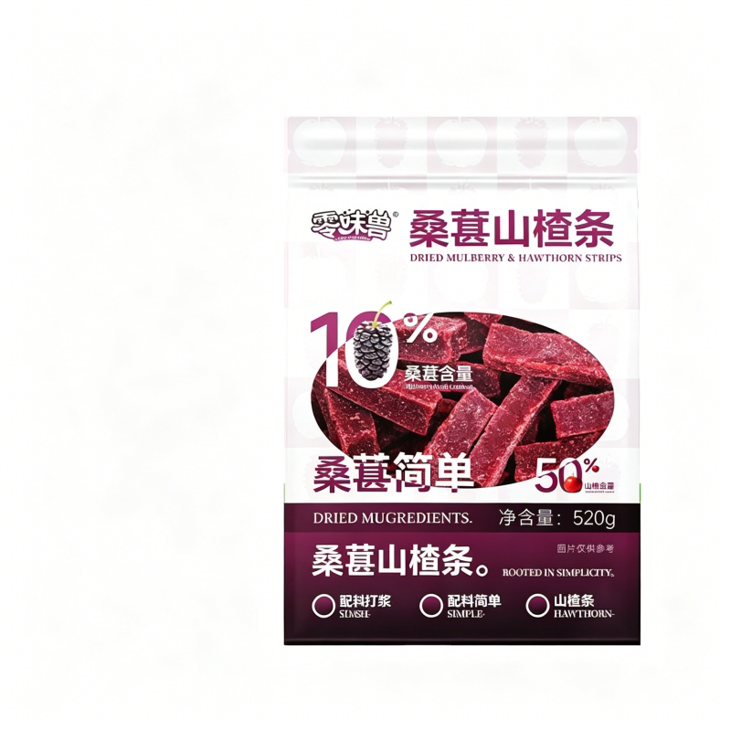 零味兽桑葚山楂条520g*3无添加