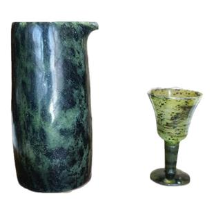 静云轩夜光杯十七年实体老店正品保障甘肃祁连玉玉石分酒器酒具