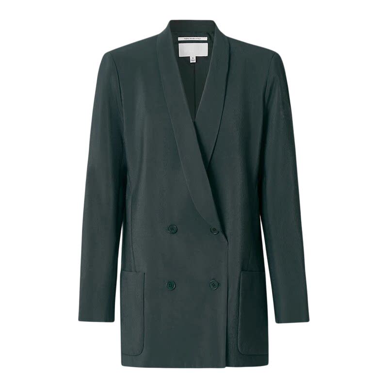 简约极简风纯色西装外套西服上衣