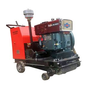 柴油马路刻纹机自动行走电动切纹机汽油混凝土水泥路面高速切割拉