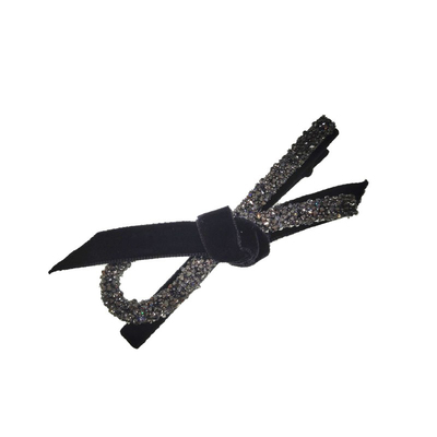 韩国水钻丝绒精致两边