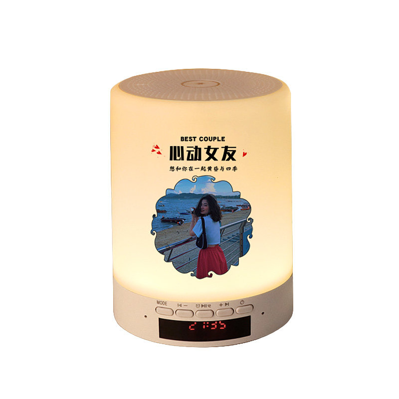生日礼物送女生女友闺蜜diy定制照片小众高颜值实用音响520情人节