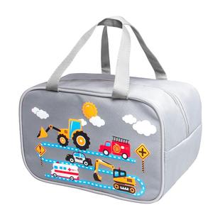 联扣学生饭盒包防水便当包保温儿童手提包饭盒袋手提袋子餐包