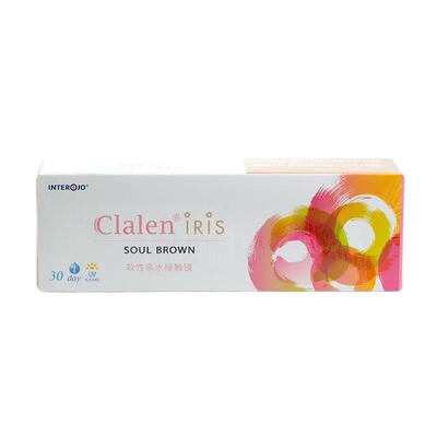 Clalen茵洛隐形眼镜美瞳日抛大小直径30片女士iris系列韩国进口