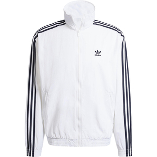 Adidas/阿迪达斯正品三叶草男士运动梭织立领休闲日常外套JY1328