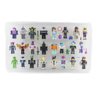 roblox虚拟世界收藏版手办公仔24款游戏周边模型人偶益智积木玩具