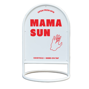 门口落地广告牌导向牌定制韩式网红咖啡店民宿户外立式展示架招牌