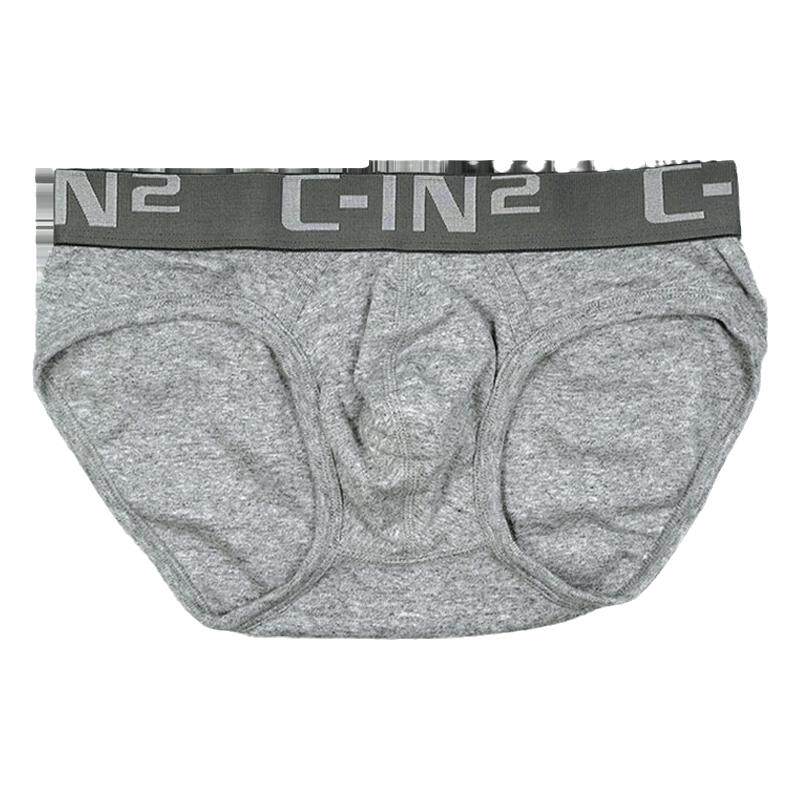 c-in2白色内裤男士纯棉面料设计