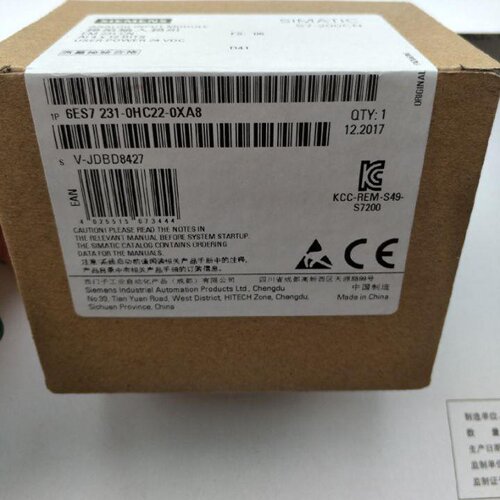 议价6ES7231-0HC22-0XA8西门子S7-200 CN 模拟输入 EM 231  4 AE