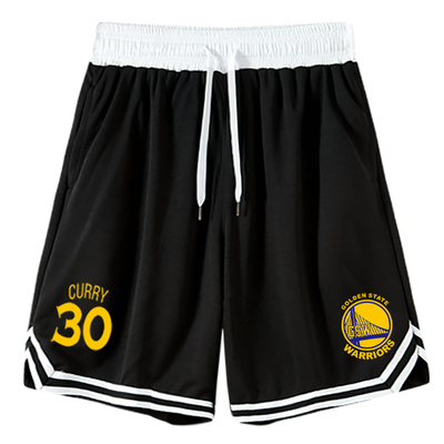 球星美式勇士库里速干专业篮球裤
