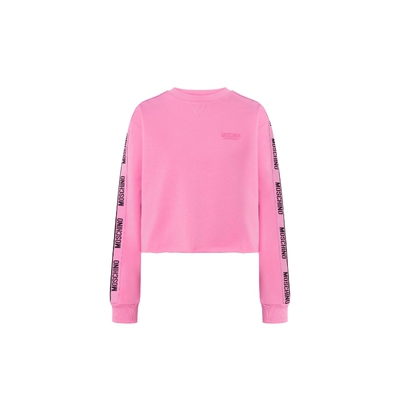 【双11抢先购】Moschino underwear  女士字母徽标短款卫衣