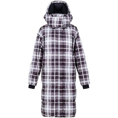思凯乐鹅绒羽绒服女中长款冬季