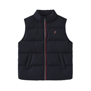 polo walk童装 男女童棉马甲短款2025秋冬季儿童外套保暖上衣坎肩