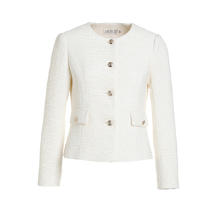 洋气名媛小香风外套女春季2026新款高端薄款长袖小个子上衣短款