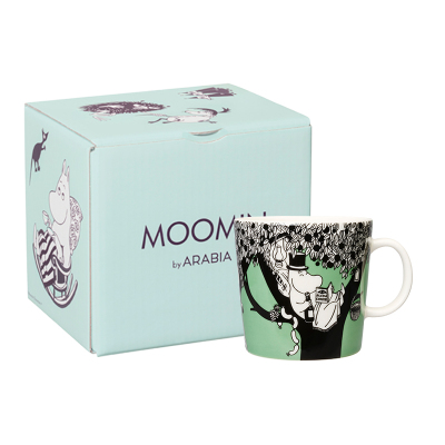 arabia姆明系列陶瓷马克杯水杯