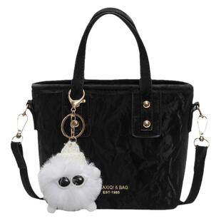 今年流行爆款小包包女2025新款时尚百搭斜挎包精致超火手提水桶包