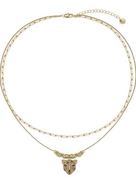 Riotlily/艾特里里金钱豹新年系列项链女款原创设计金属质感