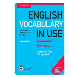 剑桥英语词汇 初级 English vocabulary in Use Elementary 初中英语词汇 英语语法 englishvocabularyinuse 新高中英语词汇书籍
